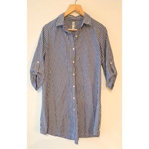 Button Down Striped Dress Shirt
